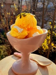 عکسی از دستور بستنی سنتی زعفرانی