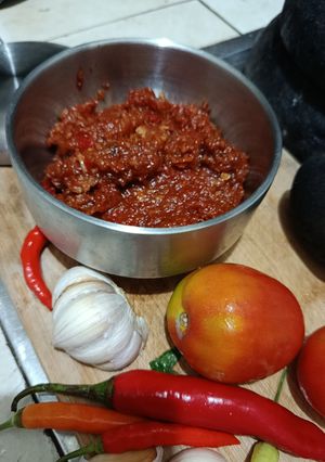 Foto resep 114. SAMBAL SUNA CEKUH PEDAS MANIS