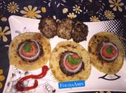 A picture of kabab paratha