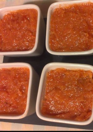 Una foto de Dulce casero de membrillo