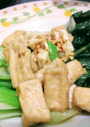 Foto resep 62. Bak choy siram tahu bawang putih
