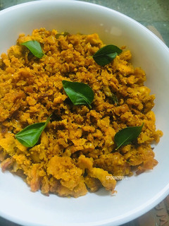A picture of Fish Roe / Fish Egg Burji.
