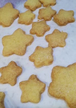 第一次嘗試の奶油餅乾 的食譜成品照片