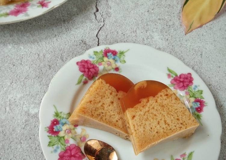 Resep Puding santan gula aren, Enak Banget