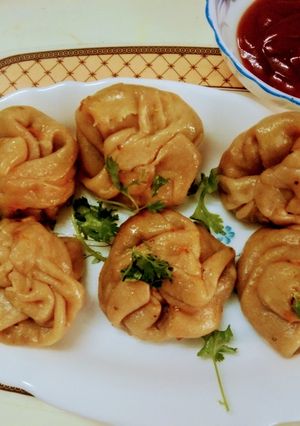 A picture of Vegetables Momos.