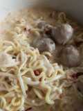 Mie Carbonara Chili oil