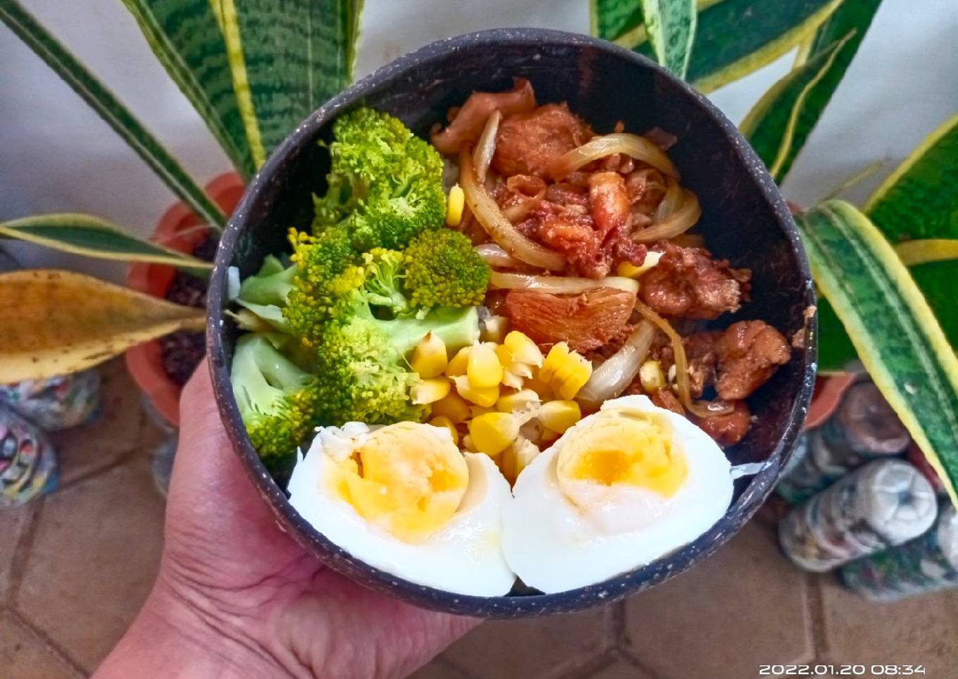 Rice Bowl Ayam Teriyaki