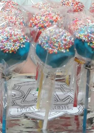 Foto resep Cake pop ulang tahun