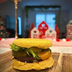 A picture of Juicy Jack Smash Burger 🪄.