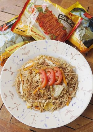 Foto resep Bihun Goreng Ayam (pakai bihun instan)
