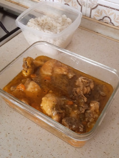 Una foto de Pollo en salsa en instant pot