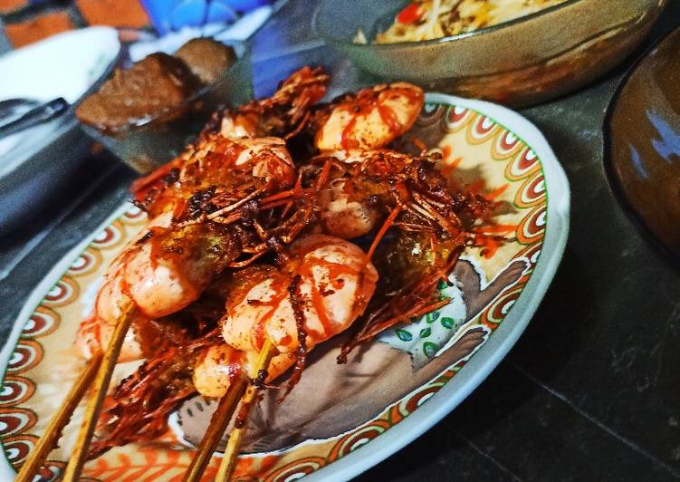 Resep Udang goreng sate, Enak