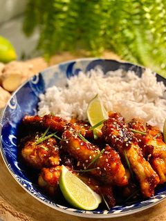 Una foto de Alitas de pollo thai🇹🇭