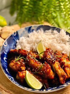 Una foto de Alitas de pollo thai🇹🇭