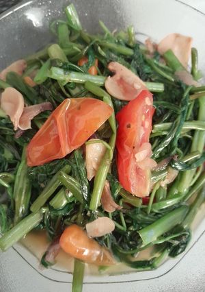 Foto resep Tumis kangkung terasi
