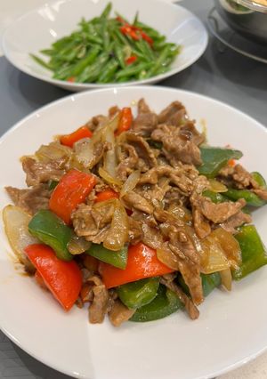 Foto resep Cah sapi paprika