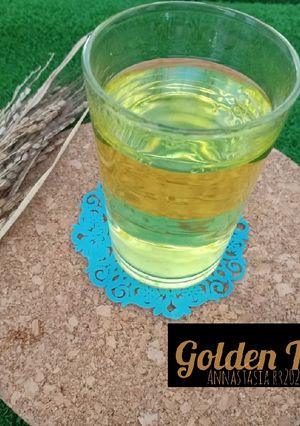 Foto resep Teh rambut jagung/Golden Tea (corn silk tea)
