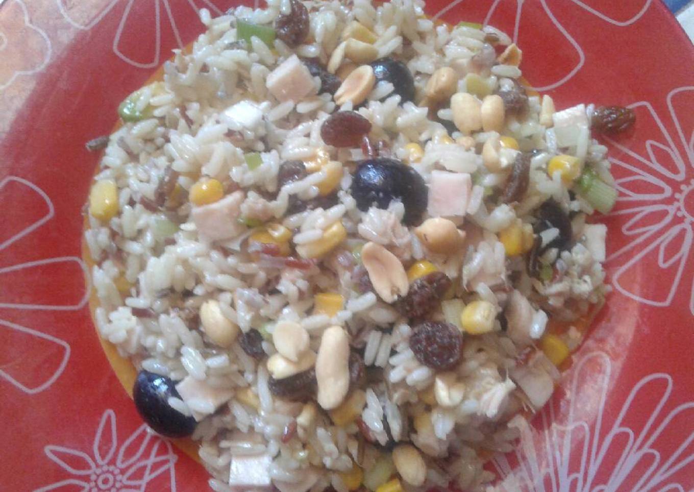 Ensalada de tres arroces