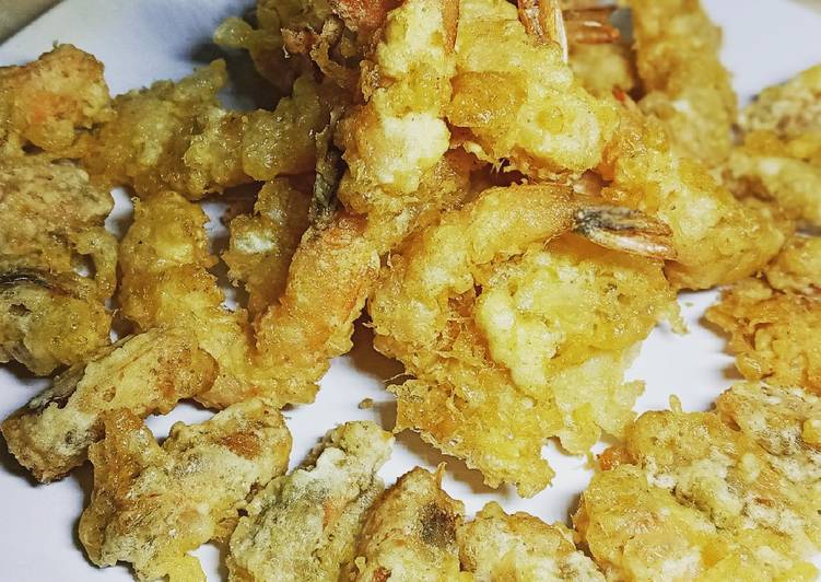 Mudah Cepat Memasak Tempura Udang (Shrimp Tempura) Paling Enak