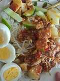 Pecel sayur homemade