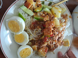 Pecel sayur homemade
