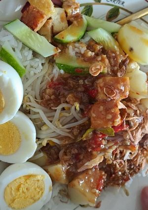 Foto resep Pecel sayur homemade