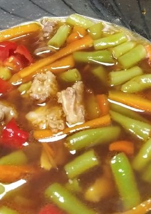 Foto resep Sayur Asem Asem daging sapi