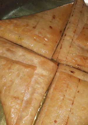 عکسی از دستور سمبوسه پیتزا