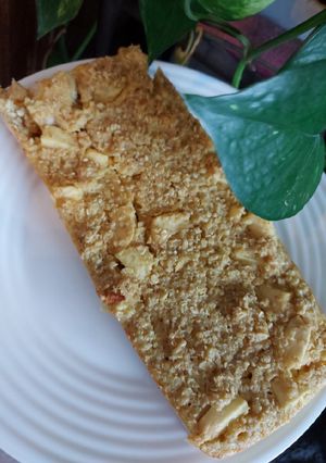Une photo de Cake avoine pomme