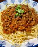 Mỳ Spaghetti bò bằm sốt cà 🍝 🍅 🥩