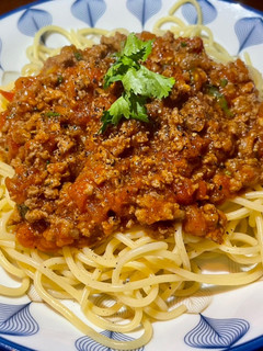 Hình của món Mỳ Spaghetti bò bằm sốt cà 🍝 🍅 🥩.