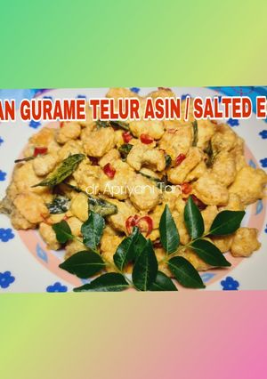 Foto resep Ikan Gurame Salted Egg/Telur Asin