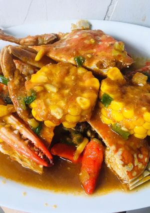 Foto resep Rajungan saos daun jeruk