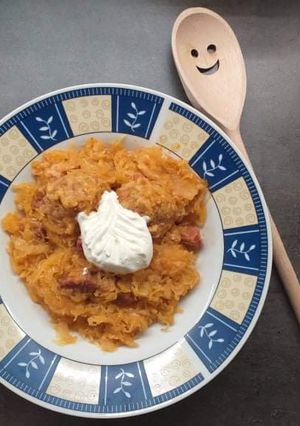 "Töltött" káposzta recept fotója