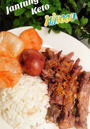 Foto resep Gudeg Jantung pisang keto