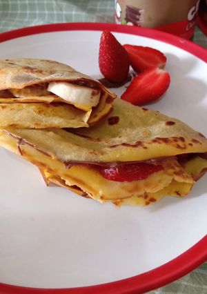 Foto resep Crepes Banana Berry