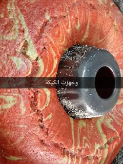 صورة لوصفة كيكة الصباح الزهري