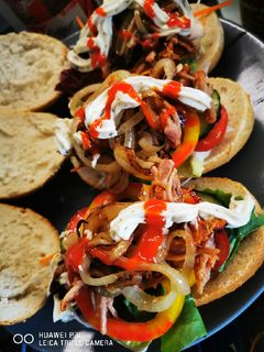 Pulled pork, Cristina módra 😃 recept fotója