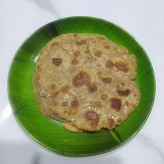 A picture of Carom seeds paratha.