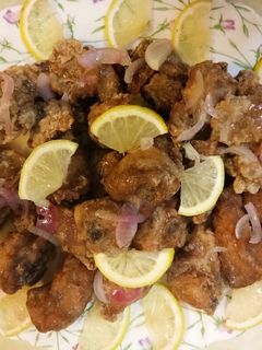 A picture of Crispy Lemon Chicken.