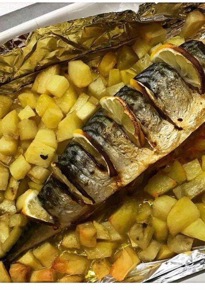 Запечена скумбрія