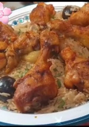 صورة لوصفة مندي يمني😋😋