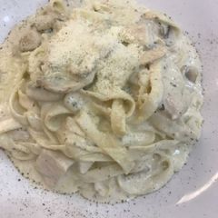 Chicken alfredo A picture of Chicken alfredo.