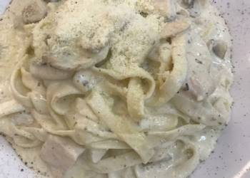 Unique Cuisine Chicken alfredo Delicious Nutritious