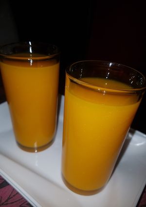 A picture of Mango juice.