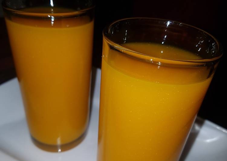 Simple Way to Make Any-night-of-the-week Mango juice