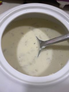 صورة لوصفة شوربه الفطر