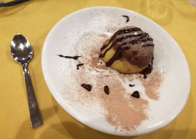 Come a Fai  Premiato Tortino di cachi e cacao