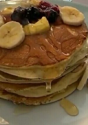 A picture of Banana Oats Pancake.