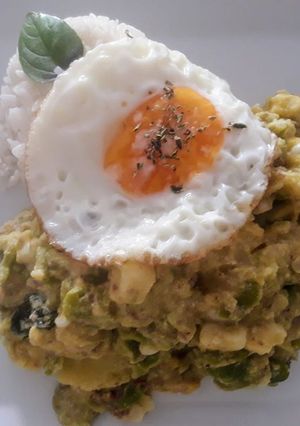 Una foto de Ajiaco de Habas